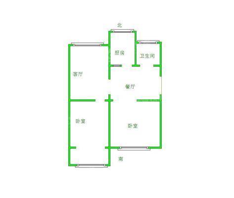 陵园小区3室2厅1卫69㎡