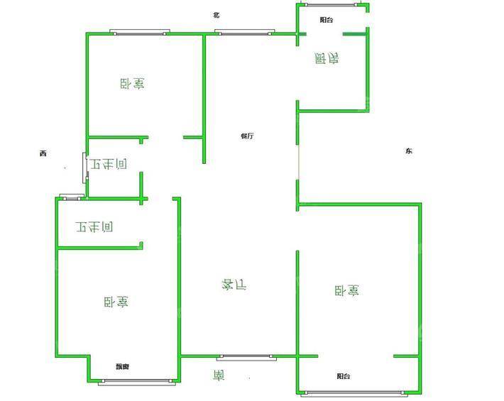 皇家壹里（A区）3室2厅2卫140㎡
