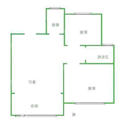 大运河新村（安运佳苑）2室2厅1卫87㎡