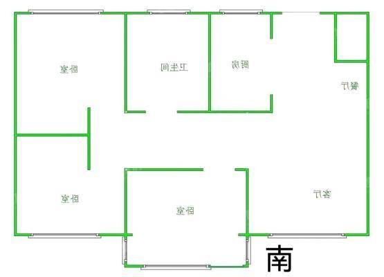荣盛锦绣学府3室2厅1卫110㎡