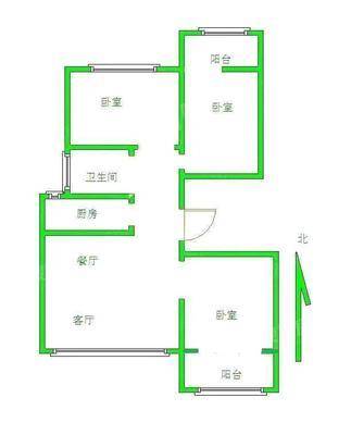 贻成御景狮城3室2厅1卫106㎡
