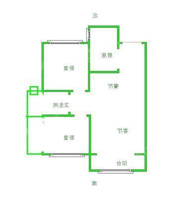 天成观澜二期（东区）2室2厅1卫94㎡