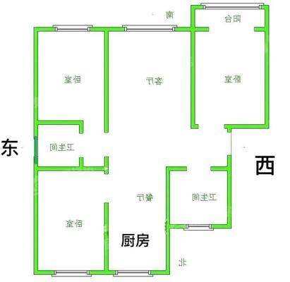 塞纳左岸3室2厅2卫127㎡