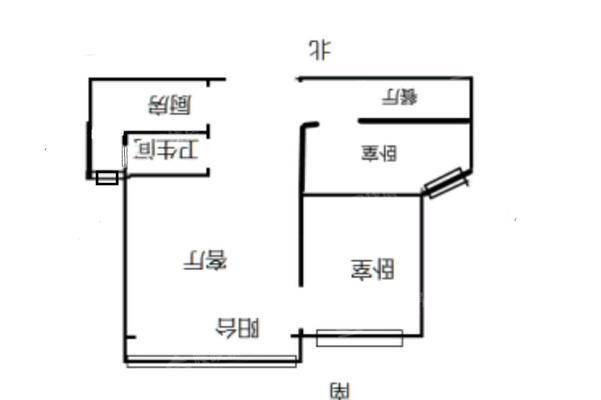 禧福荷堂D区2室1厅1卫86㎡