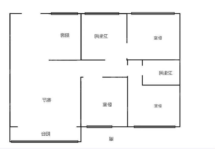 荣盛尚府3室2厅2卫101㎡