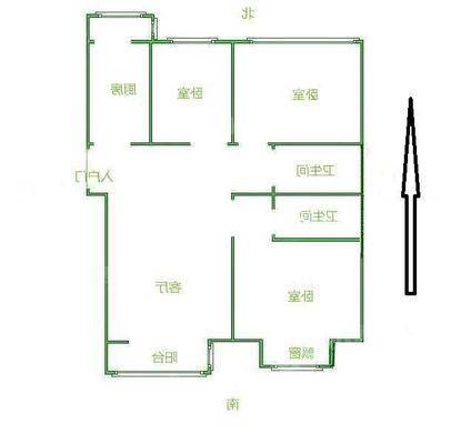 天成明月洲东区3室2厅2卫120㎡