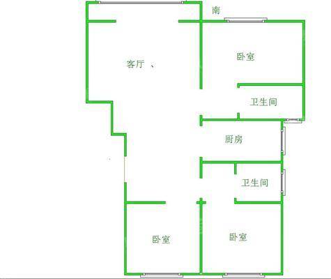 运河樾府3室2厅2卫125㎡
