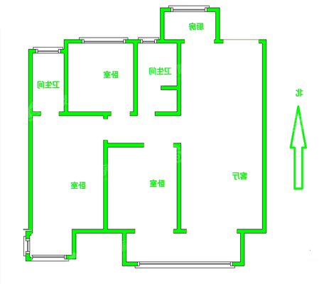石榴玉兰湾3室2厅2卫115㎡