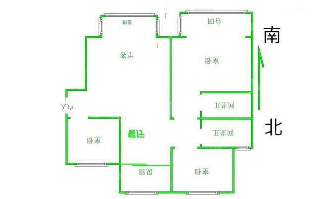 凤凰城（B区）3室2厅2卫115㎡