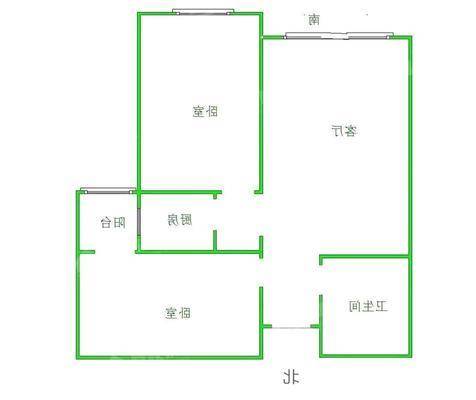 贻成御景狮城2室2厅1卫93㎡