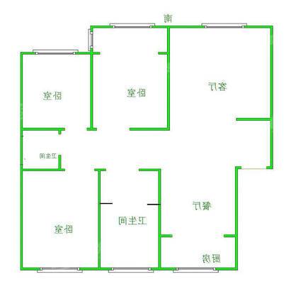 锦绣家园3室2厅1卫142㎡