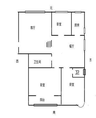 天成首府3室2厅2卫136㎡
