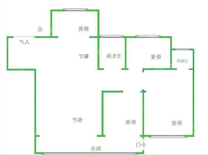 吾悦华府3室2厅2卫120㎡