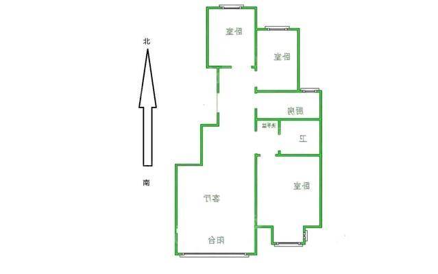 天成名著三期3室2厅1卫101㎡