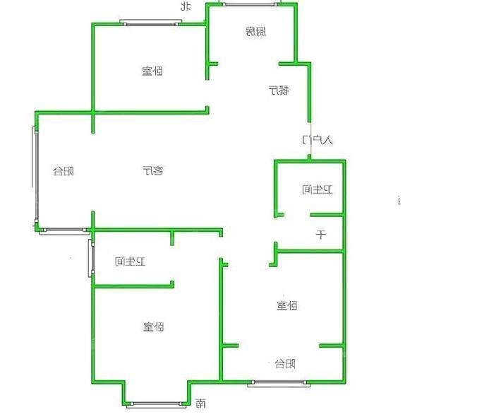 阿尔卡迪亚锦绣天地B区3室2厅2卫126㎡