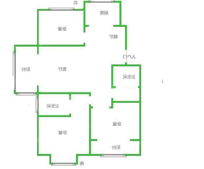 阿尔卡迪亚锦绣天地B区3室2厅2卫126㎡