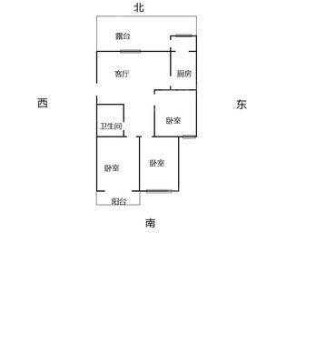 东方骏景3室2厅1卫110㎡
