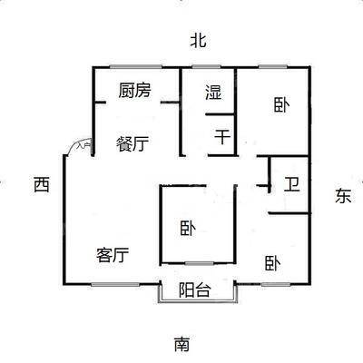 万泰家园3室2厅2卫139㎡