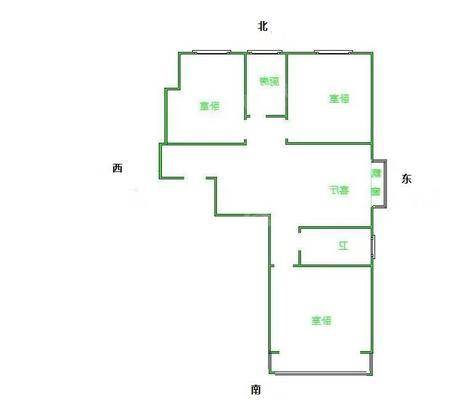 凤凰城（C区）3室2厅1卫108㎡