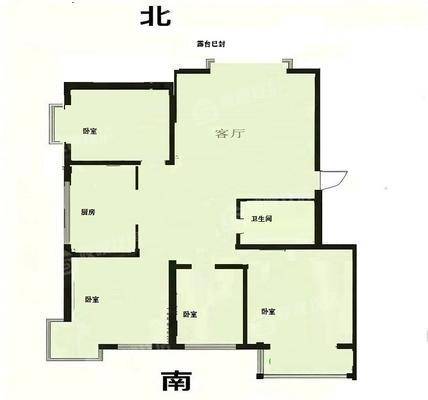 东方骏景3室2厅2卫127㎡