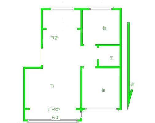 运河小区2室2厅1卫83㎡