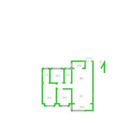 碧桂园江山印3室2厅2卫113㎡