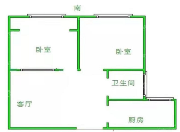 嘉禾一方一期1室1厅1卫70㎡