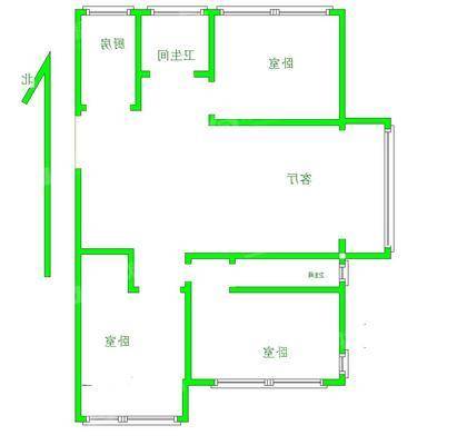 世纪福邸3室2厅2卫138㎡