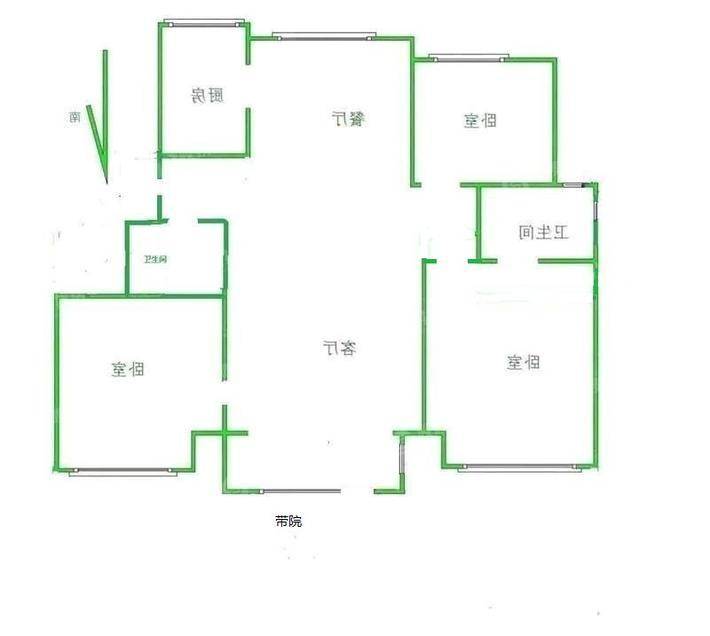 颐和庄园（三期A区）3室2厅2卫139㎡