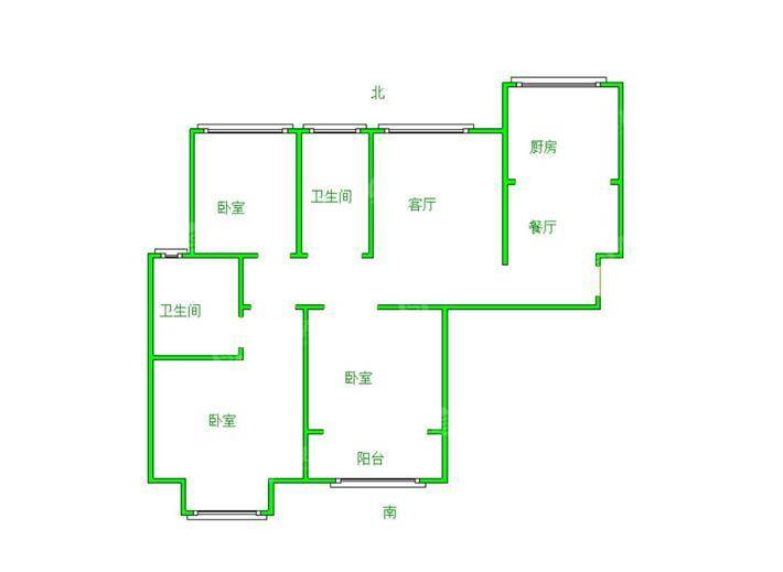 长芦世纪城3室2厅2卫127㎡