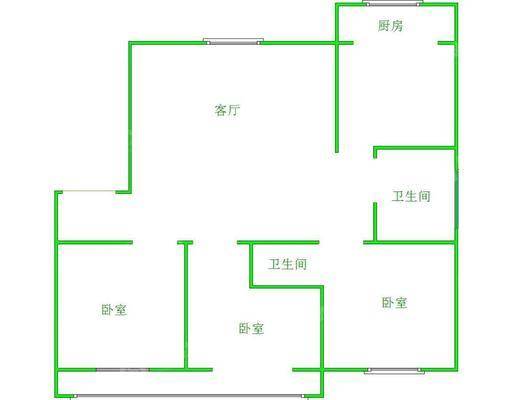 名园小区3室2厅2卫123㎡