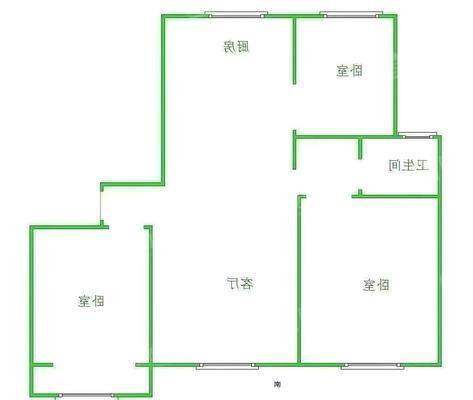 化机厂（菜市场）2室1厅1卫40㎡