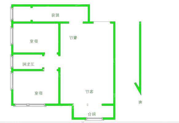 万泰丽景西区2室2厅1卫98㎡
