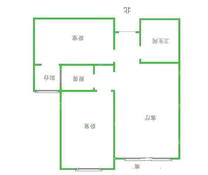 贻成御景狮城2室2厅1卫93㎡