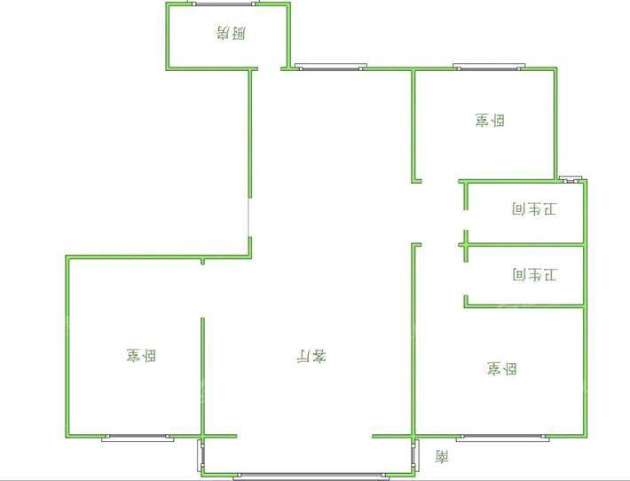 荣盛锦绣学府3室2厅2卫135㎡