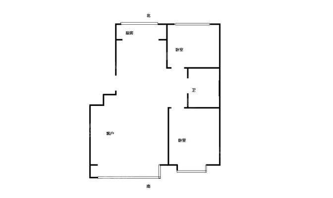 泰和世家（北区）2室2厅1卫102㎡
