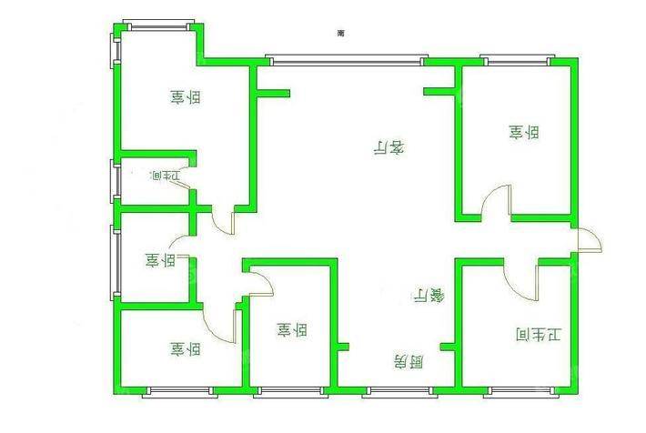 万润绿景园5室2厅2卫167㎡