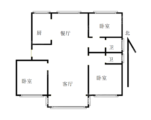 锦熙府3室2厅2卫127㎡