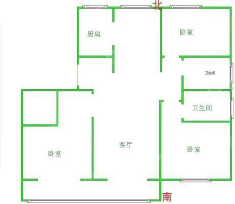 新城玺樾春秋3室2厅2卫124㎡