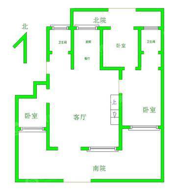 天成和园5室3厅2卫174㎡