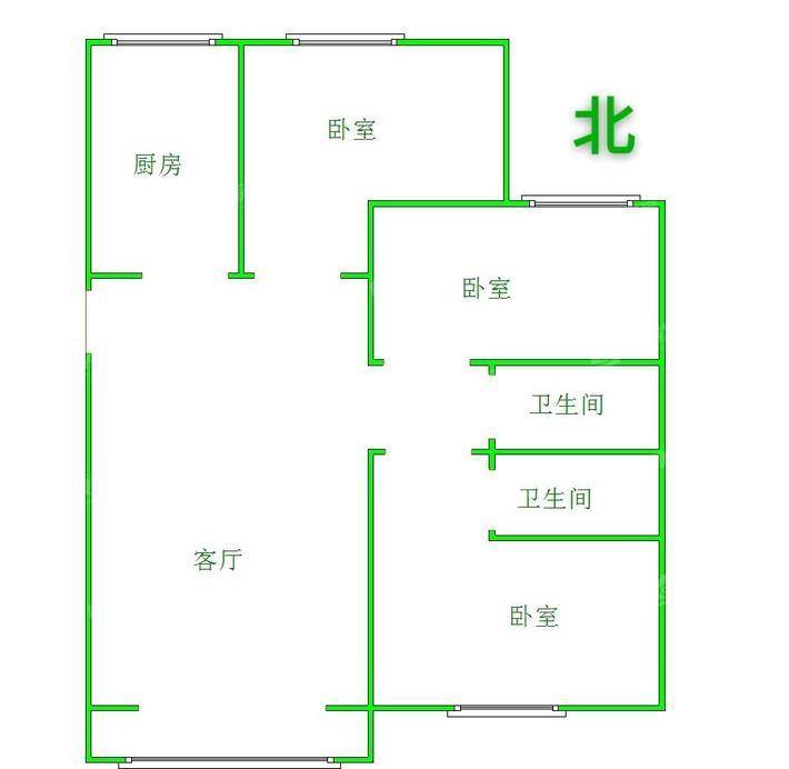 一世界书香华府3室2厅2卫133㎡