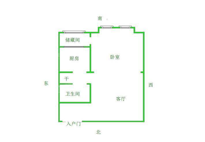 恒顺世纪中心1室1厅1卫63㎡