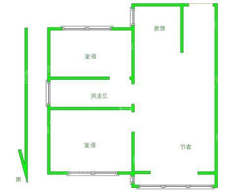 碧桂园江山樾2室2厅1卫89㎡