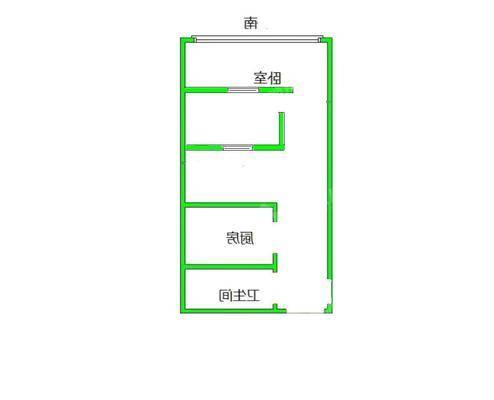 鼓楼上城西院1室1厅1卫57㎡