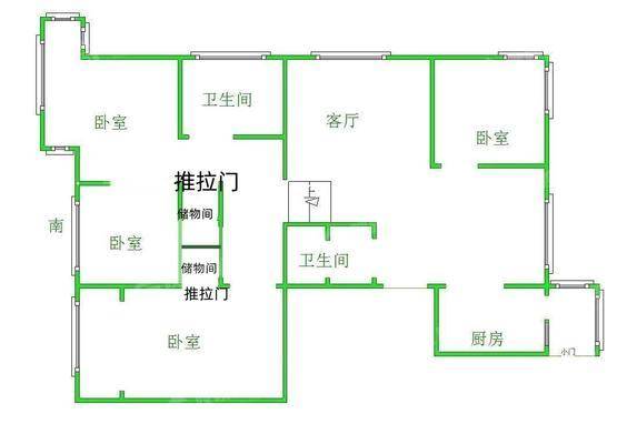 荣盛阿尔卡迪亚新儒苑4室2厅2卫159㎡