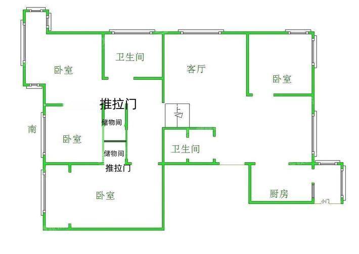荣盛阿尔卡迪亚新儒苑4室2厅2卫159㎡