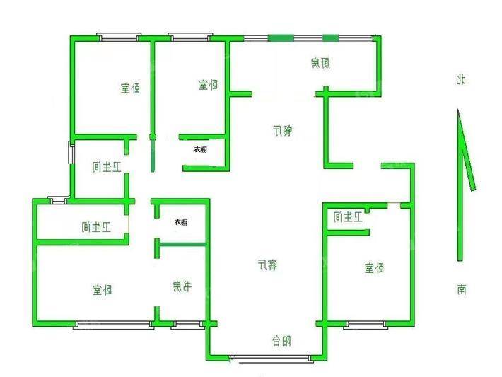 颐和庄园（三期A区）4室2厅3卫222㎡