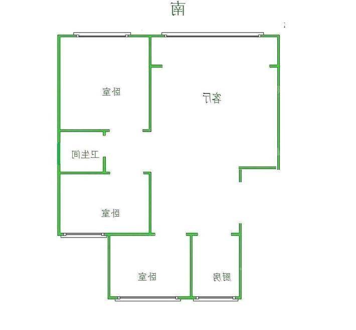 颐和君悦府3室2厅1卫112㎡