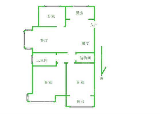 信友城市之光3室2厅1卫117㎡
