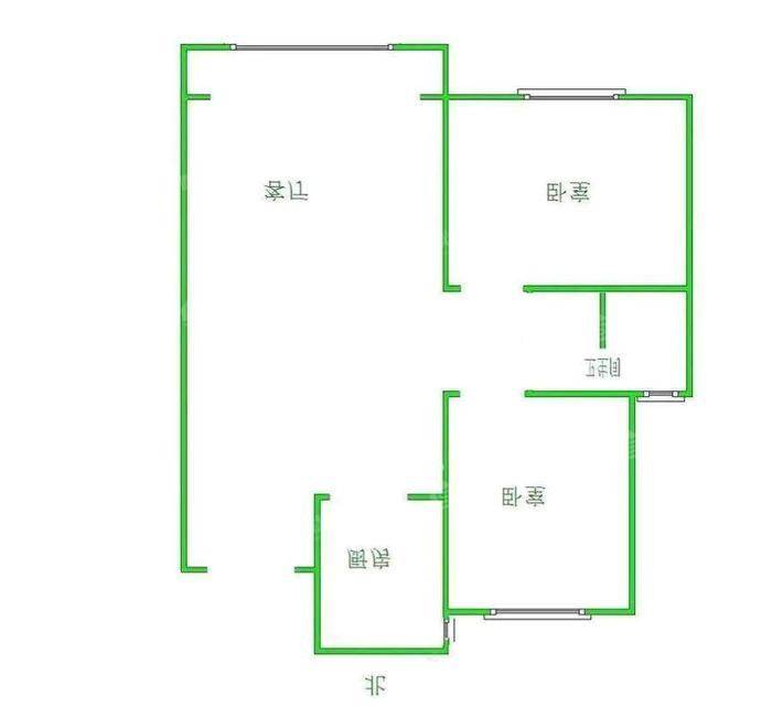 嘉禾一方三期2室2厅1卫94㎡